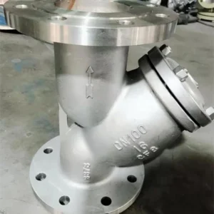 4 Inch Stainless Steel Y Type Mesh Strainers Filter Basket Strainer