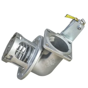 4-inch Stainless Steel 316L/C4 Pneumatic Underwater Valve Emergency Shut-off Valve Bottom Valve for Chemical Tanker Truck