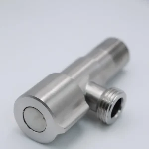 4 point Angle Valve for Hot and Cold Water Shut off Household 304 Stainless Steel Universal for Water Heaters and Toilets