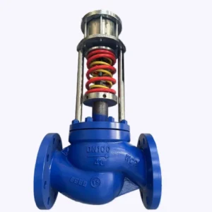 40bar Casting Steel WCB 4″ DN100 450 Degree Flange Pressure Self Operated Control Valve For Steam