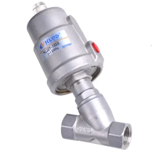 45 Degree Type Pneumatic Stainless Steel High Pressure Angle Seat Valve