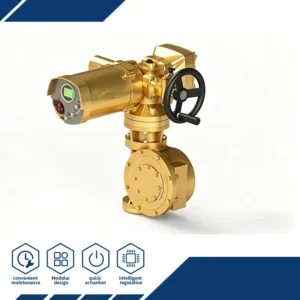 450 1200 1800NM Valve Actuator Wide Voltage Input Remote and Local Control Modulating Function
