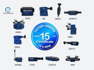 4WMM Type 80 Series Manually Operated Hydraulic Directional Control Valve CE ROHS Certified High Pressure 31.5Mpa