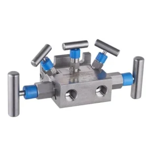 5-Way Valve Manifold SS316 Instrument Manifold Transmitter Valve Manifold Swagelok Type 6000PSI High Pressure