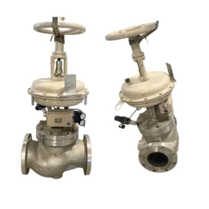 6″ 150# CF8 Pneumatic Actuated Globe Control Valve 241-1 Customized 3730-4 Profibus Valve Positioner