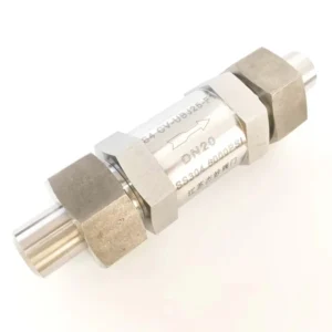6000 PSI High Pressure One way Valve Stainless Steel 316L DN20 Butt Welded Connection Leak proof Check Valve for Gas
