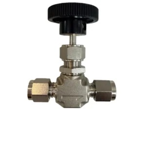 6000 PSI Integral Bonnet Needle Valve Stainless Steel Instrumentation Valve 1/4” Compression Fitting