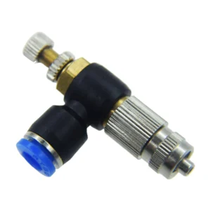6MM Tracheal Connector Quick Plug Blow Adapter Control Valve Adjustable Dispensing Needle Screw Spare Part Rubber