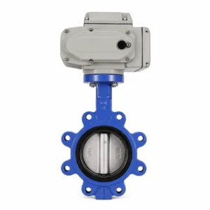 8-16 Inch PN10/16 Ductile Iron EPDM Seat Electric Lug Butterfly Valve for Cooling System