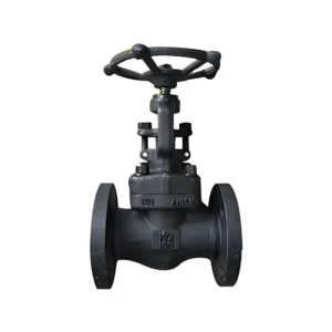 A105 Forged Steel Flange Globe Valve 150LB 300LB High Pressure ANSI