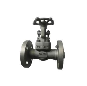 A105 Forged Steel Flange Globe Valve 150LB 300LB High Pressure ANSI