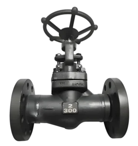 A105 Forged Steel Flange Globe Valve 150LB 300LB High Pressure Flange Globe Valve ANSI