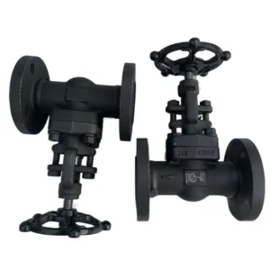 A105 Forged Steel Globe Valve Model J41H-16/25C DN15-DN50 Flange Soft Seal High Temp Manual Stop for Water Gas Steam Pressure