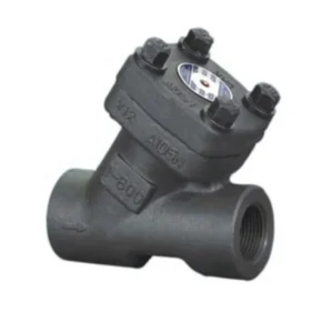 A105 Forged Steel Y Strainer DN15 DN50mm Female Thread Low Pressure Hydraulic Water Use