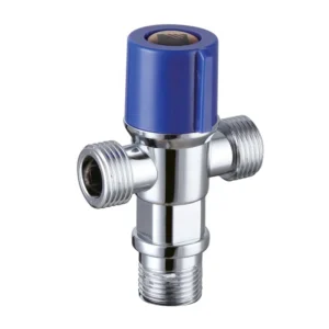 ABS Chrome Toilet Angle Valve Plastic Angle Stop Valve