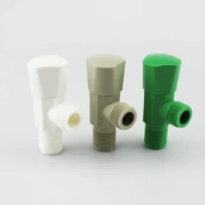 ABS Plastic Valves Bathroom Fittings Cold Water Good Polish Chrome Plated 1/2″ Solid Angle Valve