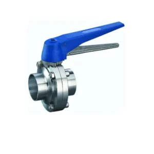AISI 304 316L Duck Tip Type Butt Welding Butterfly Valve Welded Threaded Butterfly Valve Wooden Box 1 Piece Diaphragm Base