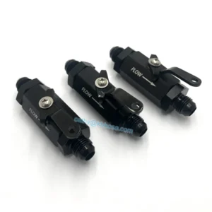AN4 AN6 AN8 AN10 AN12 AN16 Male Fuel Fitting Shut Off Valve Aluminum Inline One Way Non Return Check Valve Shut Off Valve