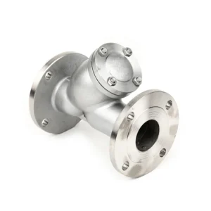 ANSI A216 WCB Carbon Steel Cast Steel CF8 Stainless Steel Flange Y Strainer Valve