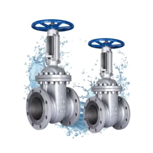 ANSI AWWA Durable Low Maintenance 4 Inch Manual High Temperature Stainless Steel Flange Gate Valve for Water