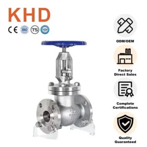 API 600 Certified Cast Steel Globe Valve ANSI 150LB 300LB Flanged Ends Manual Operation Shutoff Valve