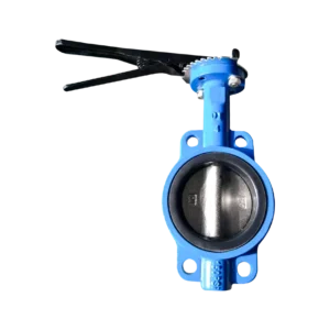 API 609 Low Pressure Casting Wafer Butterfly Valve with Lever Operated Working Pressure PN16 150LB