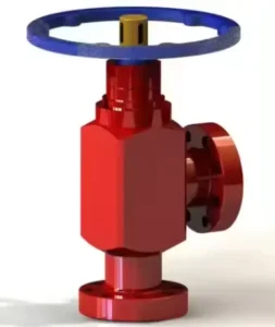 API 6A Oilfield Wellhead Hydraulic Flanged Adjustable Needle Choke Valve