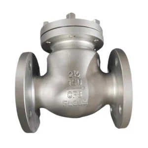 API 6D Industrial Flange Wafer Cast Iron Forged Stainless Steel Swing Check Valve High Temperature Low Pressure Automatic