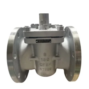 API 6D SS316 ASME High Pressure 2 3 way PN1.0 Plug Valve Tight Shut Off CF3M Quarter Turn Valve Fluid Flow Control Plug Valves