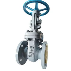 API WCB Globe Valve Manual High Temperature Stop Cast Steel RF Flanged Class150 Valve