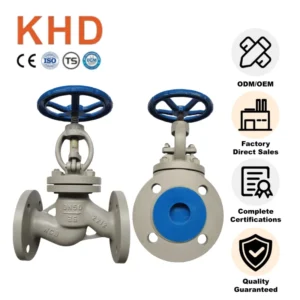 API Wcb Flange Globe Valve High Pressure Pn16 Pn25 Pn64 DN50 Flange Wcb Carbon Steel Globe Valve