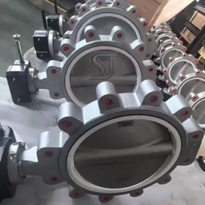 API609 Standard Lug Type Tri eccentric All Metal Double Pressure Butterfly Valve Manual Water Application ANSI B16.34 150LB PN16