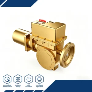 AS25 F30H Electric Actuator Remote Local Control Open Close Stop Signal Reliable Operation for Fluid Control System