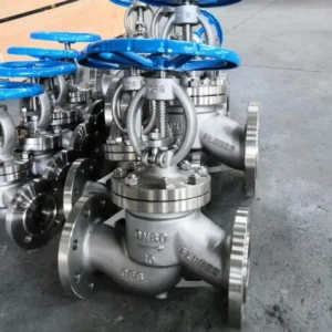 ASTM A182 Valve CF8 CF8M Angle Globe Valve High Pressure Valve Class 800 Valve with Actuator Valve with Positioner