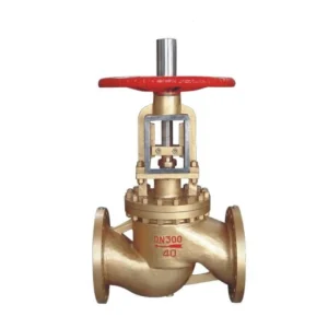 ASTM B148 UNS C95400 Aluminum Bronze Flanged Connection DN300 Globe Valve