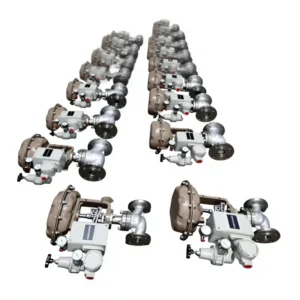 ASTM F316 DN50 Flanged Precise Regulation for Chemical Liquid Stainless Steel Control Valve