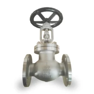 AWWA ANSI DIN 2-Inch 150LB Manual Flanged Stainless Steel Globe Valve High Temperature Stop Water Applications OEM Customization