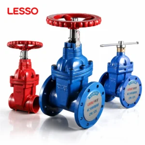 AWWA C509 Resilient Wedge Gate Valve With Non Rising Stem Ductile Iron Water Valve For Potable Water Pipeline