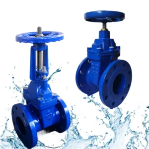 AWWA DIN F4 2″ 4″ Manual Water Valve with Resilient Seat Soft Seal NRS OS&Y Flange Wedge Gate Valve