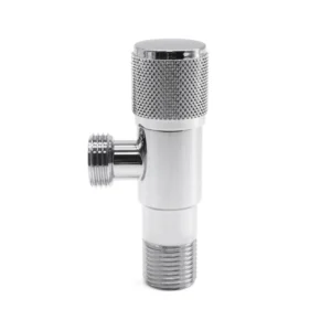 AYDIN OEM 1 2″*3 8″ Modern Design Chrome Angle Valve SUS 201 Thread Connection Manual 2 Year Warranty Bathroom Hot Cold Water