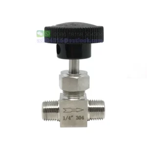 Adjustable Needle Valve Stainless Steel SS304 Flow Trimming Needle Valve 1/8″ 1/4″ 3/8″ 1/2″ Female Male Thread Needle Valve