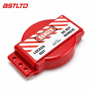 Adjustable Safety Gate Valve Lockout For 25mm-165mm Handwheel LOTO Tagout Device