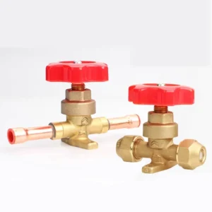 Air Conditioning Forged Brass Shut Off Valve Manual Valve for Refrigeration Cold Storage Fittings