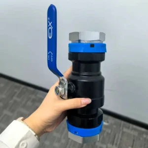 Aluminum Alloy Ball Valve Designed for Compressed Air Pipelines in Textile, Chip, Food Beverage & Scientific Research Industries