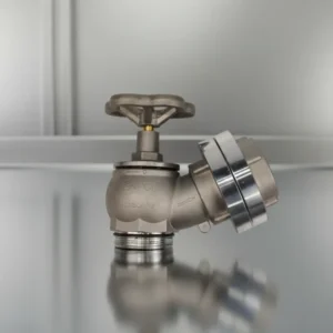 Aluminum Alloy Fire Hydrant Valve Right Angle Globe Type For Fire Protection Systems