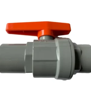 American Standard Thread Plastic Globe Valve OEM Customizable Two-piece Iron Handle Ball Valve for Water PE Pipe Fittings Direct