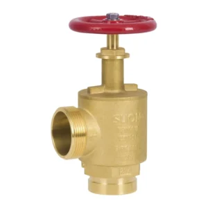 Angle Hose Valve with Groove Fire Valve 2 1/2″ Brass Iron Female Thread Outlet Working Pressure 300psi