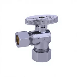 Angle Stop Valve 1 4 Turn Lead Free Brass Water Rubber NSF Washing Machine Valves General Modern 3 Way Angle Valve