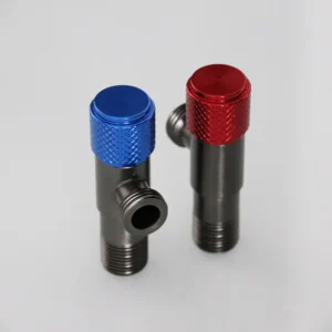 Angle Stop Valve for Faucet Water Tap Wall Mounted G1/2 Black Angle Valve