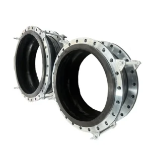 Anti Slip Type Rubber Stretch Joint Fittings High Flange Pull Out Proof Design HDPE PE Connector Gasket Included High